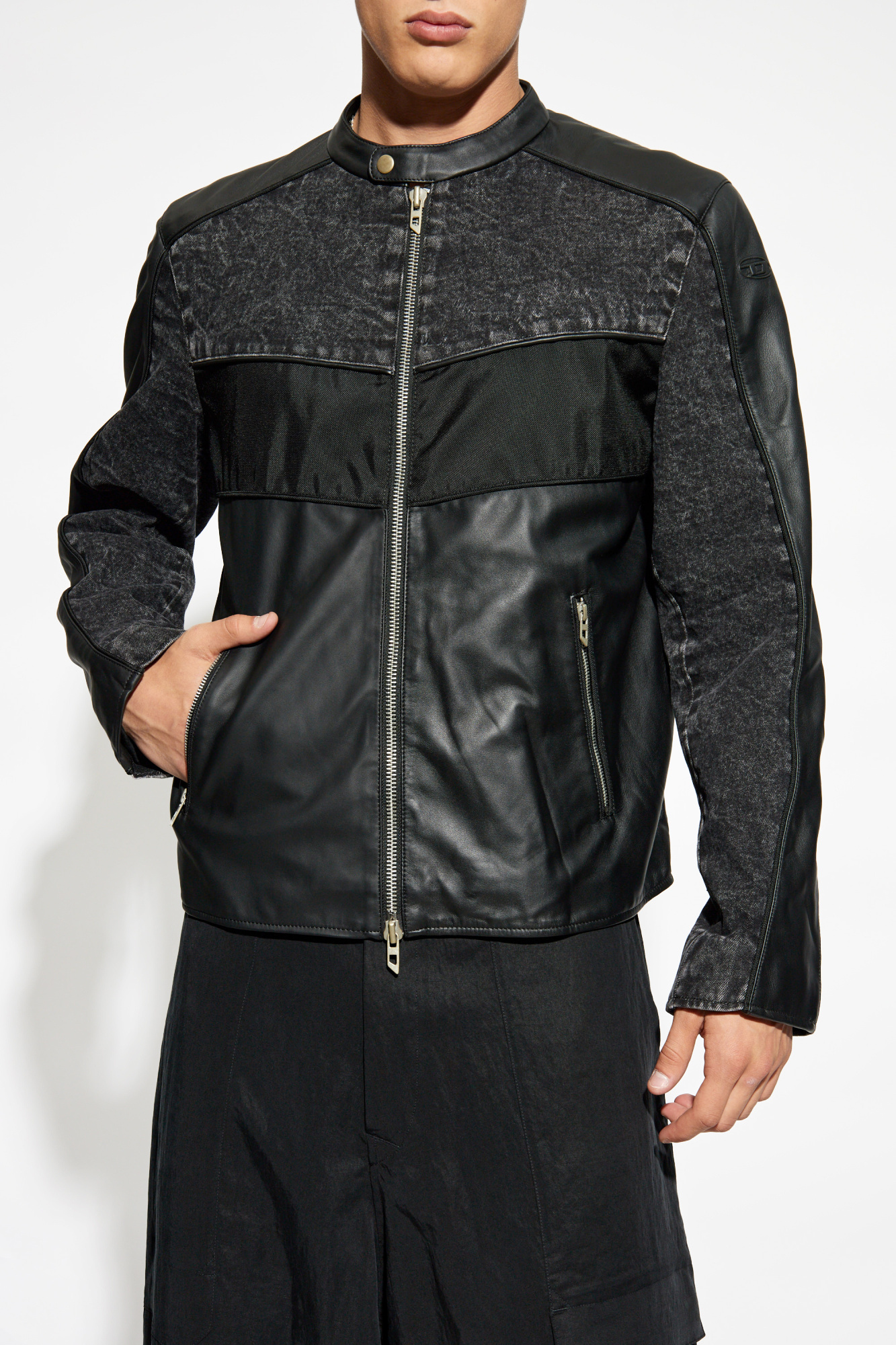 241-EXPLORER JKT ブラック XL Explorer Double Black Selvedge Denim Jacket | Railcar Fine